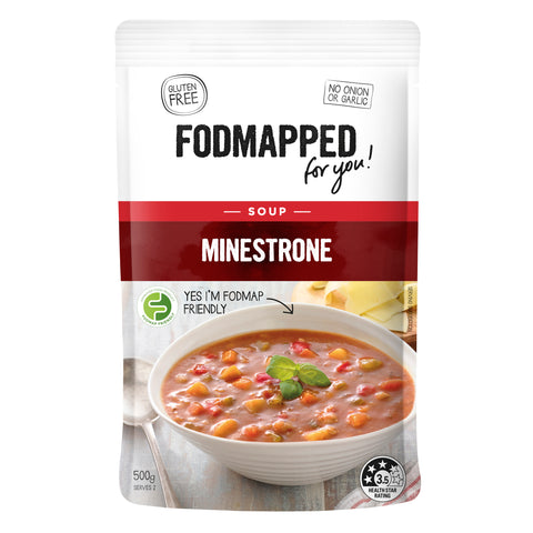 Fodmapped Minestrone Soup 500g (Pack of 5)
