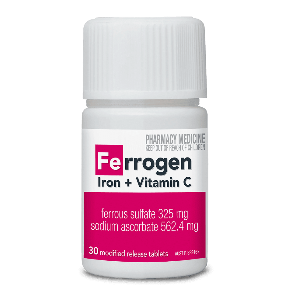 Ferrogen Iron + Vitamin C 30 Tablets