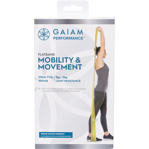 Gaiam Flatband Mobility & Movement Light 1