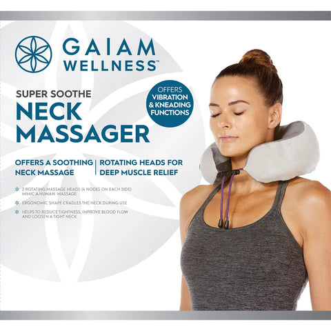 GAIAM Neck Massager with USB Charger 1