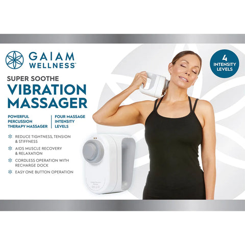 GAIAM Vibration Massager with Charging Dock 1