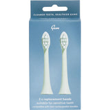 GEM Electric Toothbrush Replacement Heads Mint 2pk