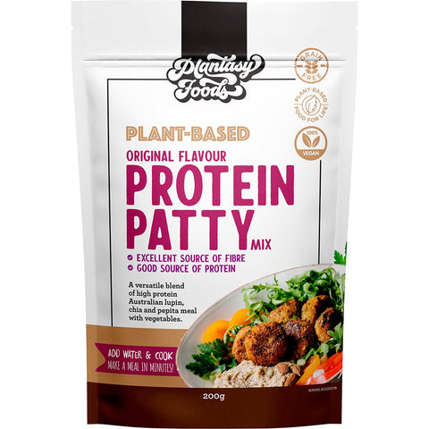 PLANTASY FOODS Protein Patty Mix Original 200g