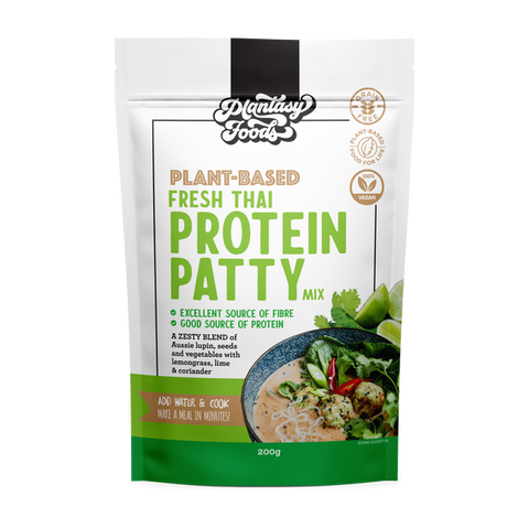 PLANTASY FOODS Protein Patty Mix Fresh Thai 200g