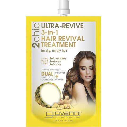 GIOVANNI 3-in-1 Hair Revival Treatment Ultra-Revive (Dry, Unruly Hair) 51ml