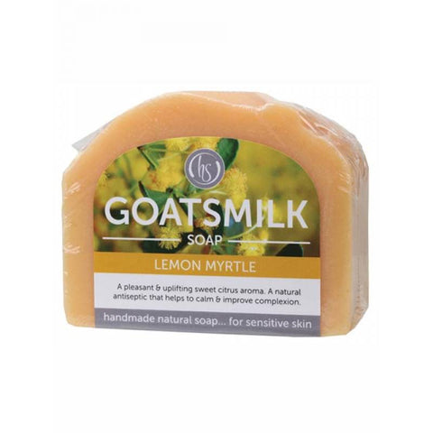 Harmony Soapworks Goat's Milk Soap Lemon Myrtle 140g