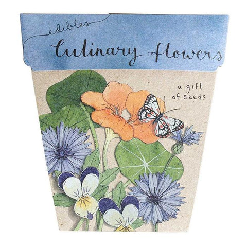 SOW 'N SOW Gift Of Seeds Culinary Flowers 1