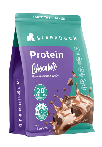 Greenback Plant Protein Powder Chocolate 330g