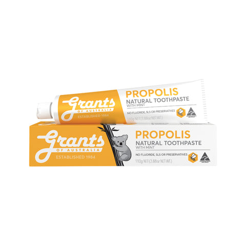 Grants Of Australia Natural Toothpaste Propolis with Mint 110g