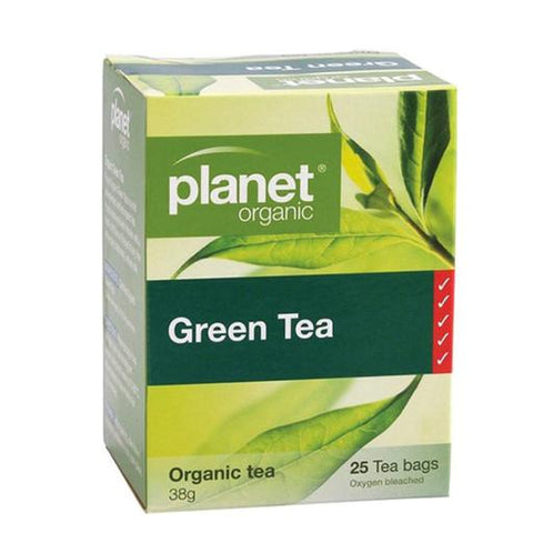 PLANET ORGANIC Herbal Tea Bags Green Tea 25