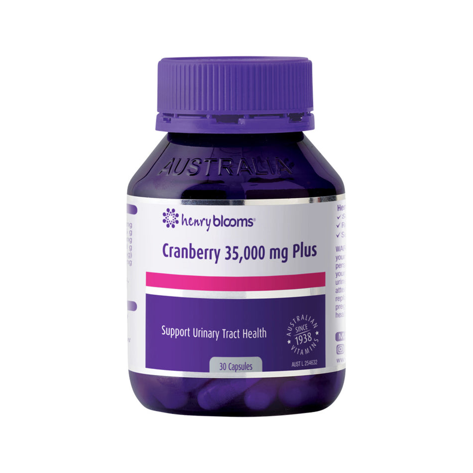 Henry Blooms Cranberry 35,000mg Plus 30c