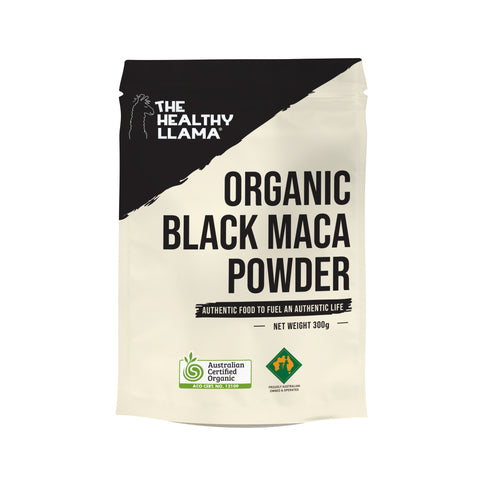 Healthy Llama Organic Maca Black Powder 300g