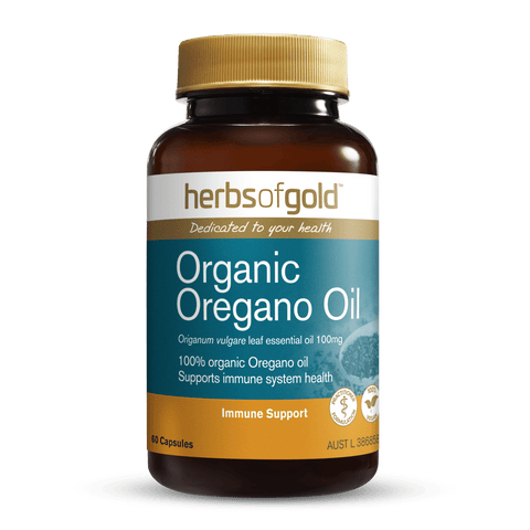 Herbs of Gold Organic Oregano Oil 60c