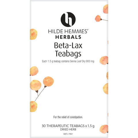 Hilde Hemmes Herbal's Beta Lax x 30 Tea Bags