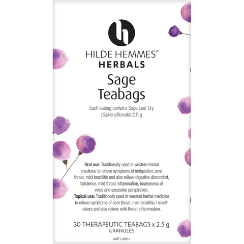 Hilde Hemmes Herbal's Sage x 30 Tea Bags