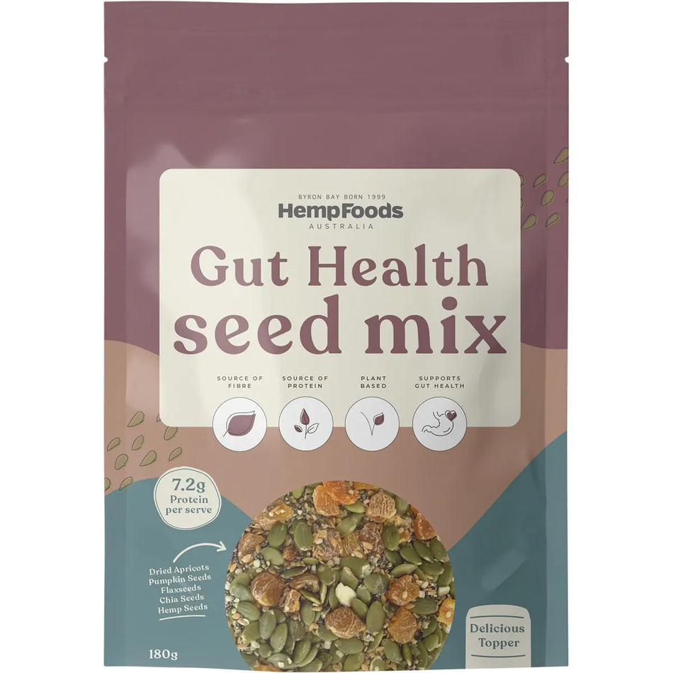HEMP FOODS AUSTRALIA Gut Health Seed Mix 5x180g