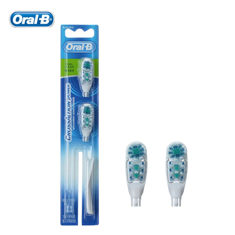 Oral-B CrossAction Dual Clean Replacement Brush Heads 2 Pack