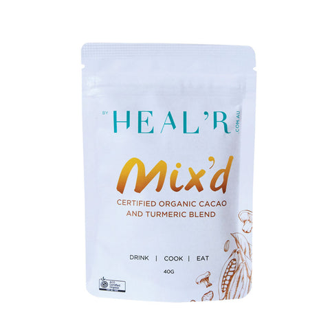 Heal'r Organic Mix'd (Cacao and Turmeric Blend) 40g