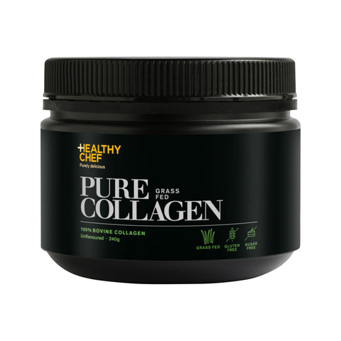 The Healthy Chef Pure Grass Fed Collagen (100% Bovine Collagen) Unflavoured 240g