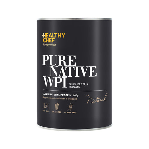 The Healthy Chef Pure Native WPI (Whey Protein Isolate) Natural 900g