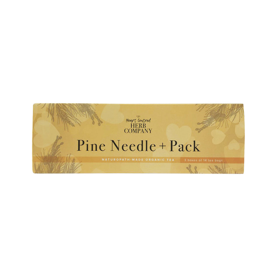 The Heart Centred Herb Company Pine Needle + Pack (contains: 14 Tea Bag x 3 Pack)