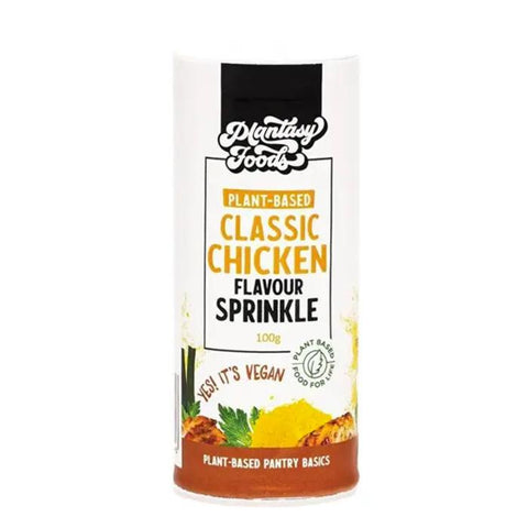 PLANTASY FOODS Classic Chicken Flavour Sprinkle Vegan Seasoning 100g