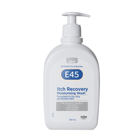 E45 Itch Recovery Moisturising Body Wash 500ml