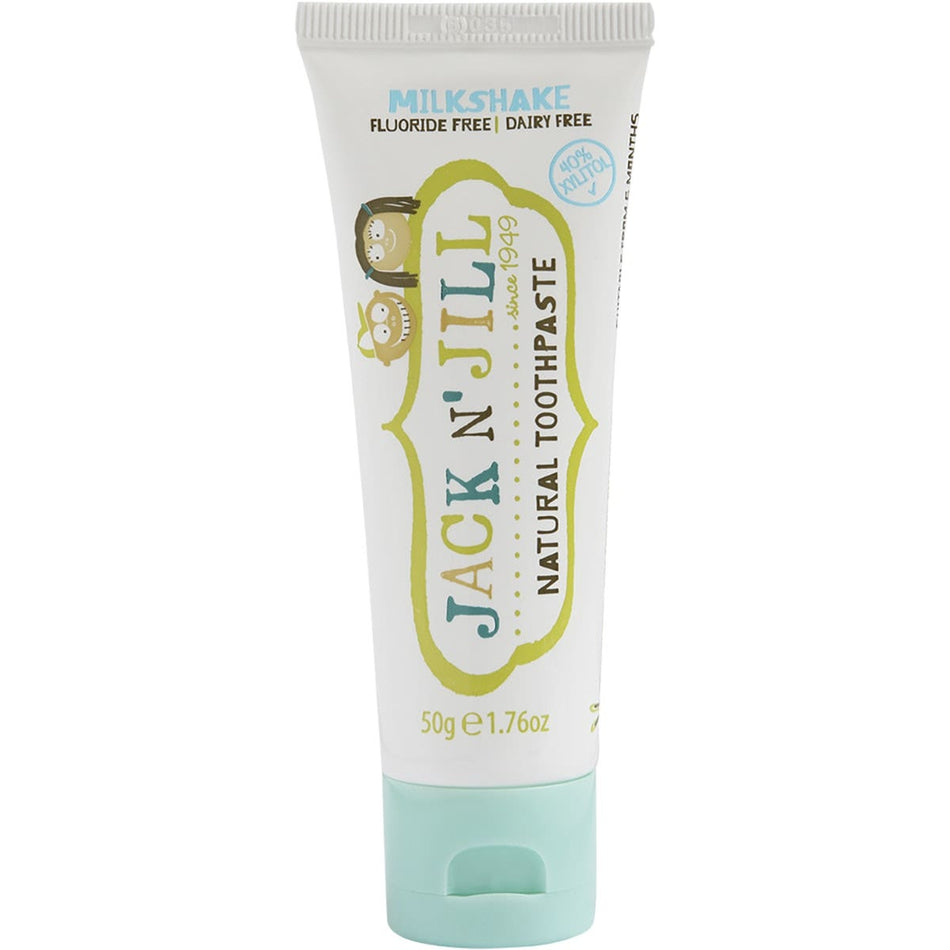 JACK N' JILL Toothpaste (Children) Milkshake - Fluoride Free 50g