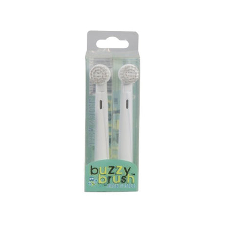 JACK N' JILL Replacement Heads Buzzy Brush (Twin Pack) 2