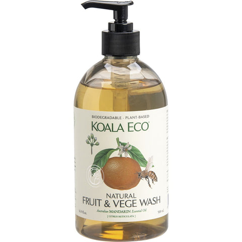 KOALA ECO Fruit And Vegetable Wash Mandarin Essential Oil 500ml