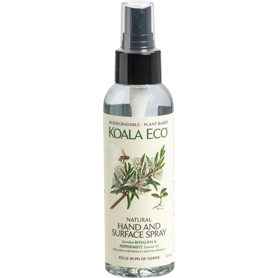 KOALA ECO Natural Hand And Surface Spray Rosalina & Peppermint 125ml