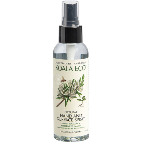KOALA ECO Natural Hand And Surface Spray Rosalina & Peppermint 125ml