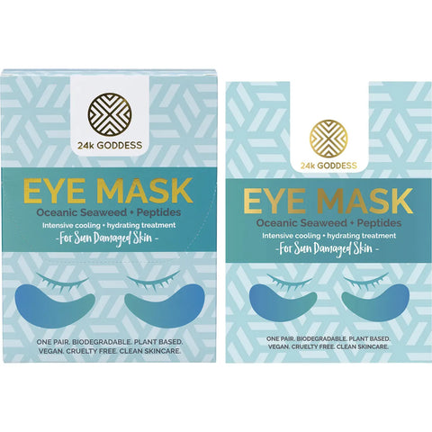 24K Goddess Eye Mask for Sun Damaged Skin Single Use 10