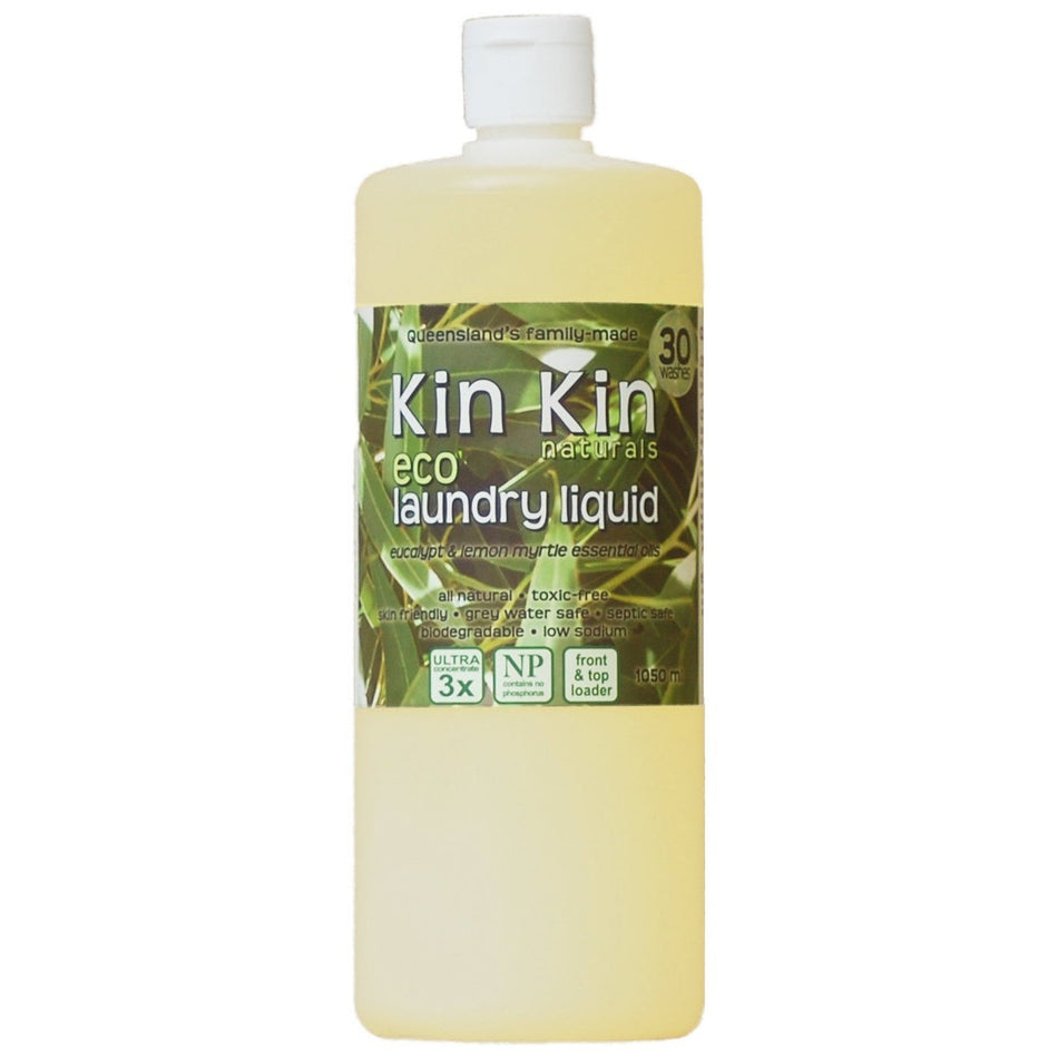 Kin Kin Naturals Eco Laundry Liquid Eucaly&L.Myrtle 1050ml