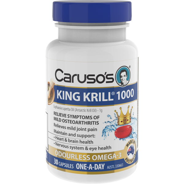 Caruso's King Krill 1000mg 30 Capsules