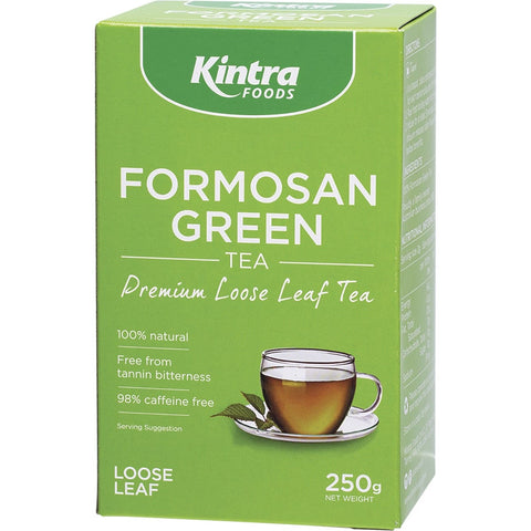 KINTRA FOODS Formosan Green Tea Loose Leaf 250g