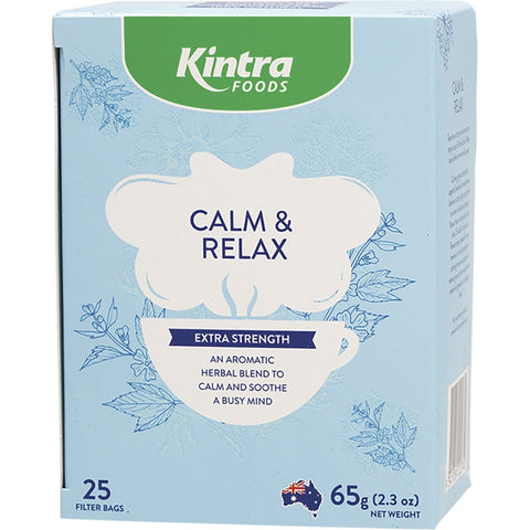 KINTRA FOODS Herbal Tea Bags Calm & Relax 25