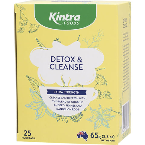 KINTRA FOODS Herbal Tea Bags Detox & Cleanse 25