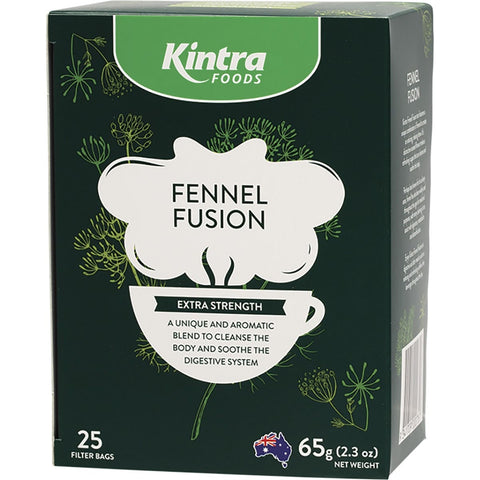 KINTRA FOODS Herbal Tea Bags Fennel Fusion 25