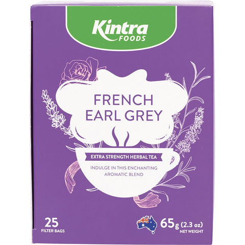 KINTRA FOODS Herbal Tea Bags French Earl Grey 25