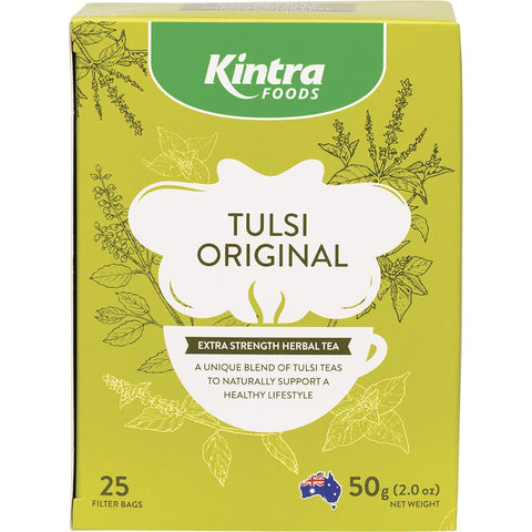 KINTRA FOODS Herbal Tea Bags Tulsi Original 25