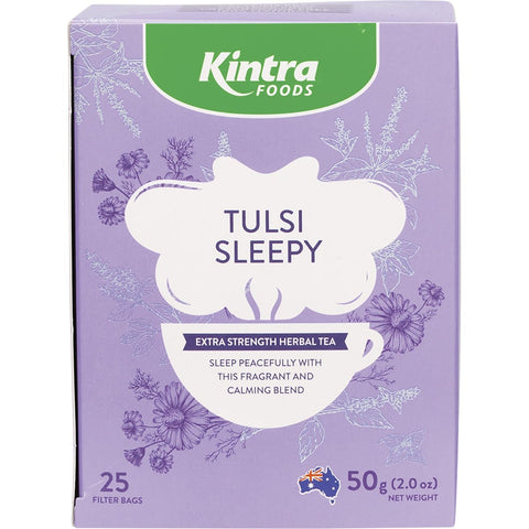 KINTRA FOODS Herbal Tea Bags Tulsi Sleepy 25
