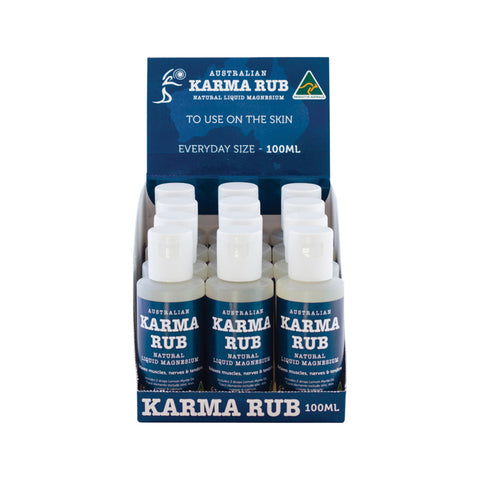 Karma Rub Liquid Magnesium 100ml(Pack of 12)