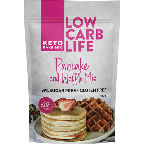 Low Carb Life Pancake and Waffle Mix Keto Bake Mix 300g