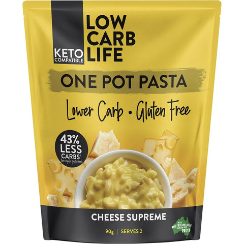 Low Carb Life One Pot Pasta Cheese Supreme 10x90g