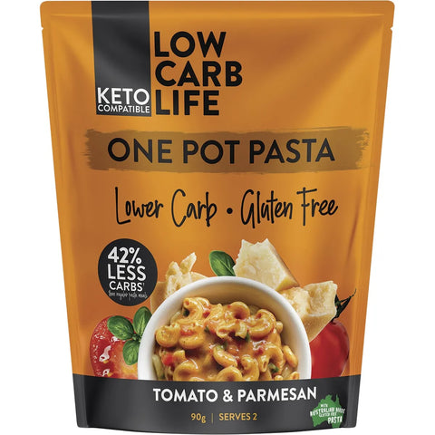 Low Carb Life One Pot Pasta Tomato & Parmesan 10x90g