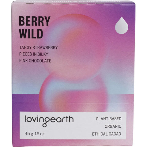 Loving Earth Berry Wild Pink Chocolate 11x45g