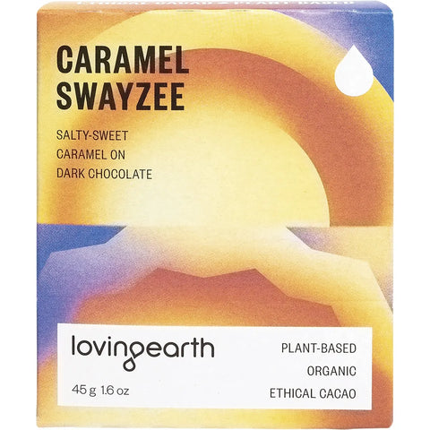 Loving Earth Caramel Swayzee Dark Chocolate 11x45g