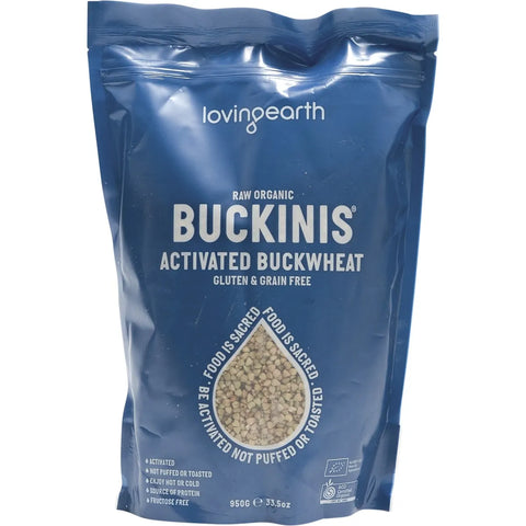 Loving Earth Buckinis Activated Buckwheat 950g