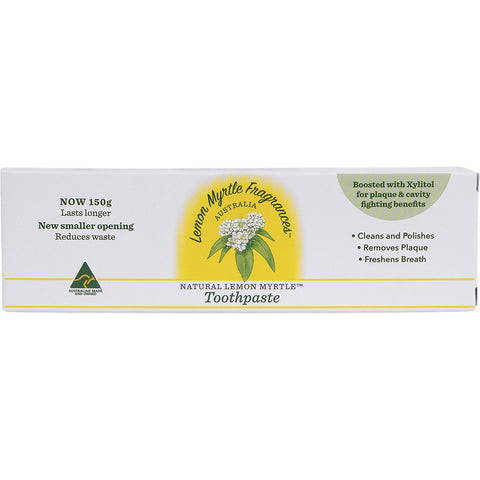 LEMON MYRTLE FRAGRANCES Toothpaste Fluoride Free - 150g